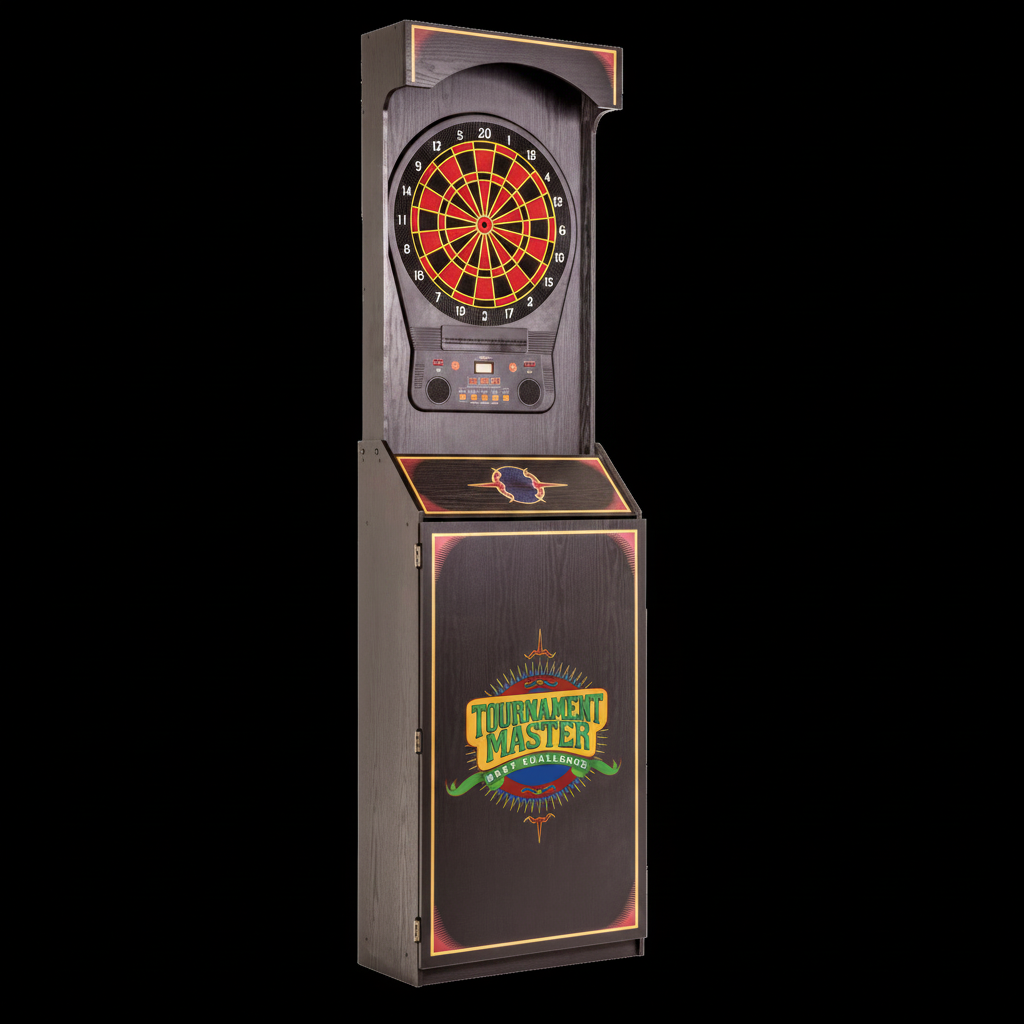 The Elysian 650 Electronic Dart Cabinet