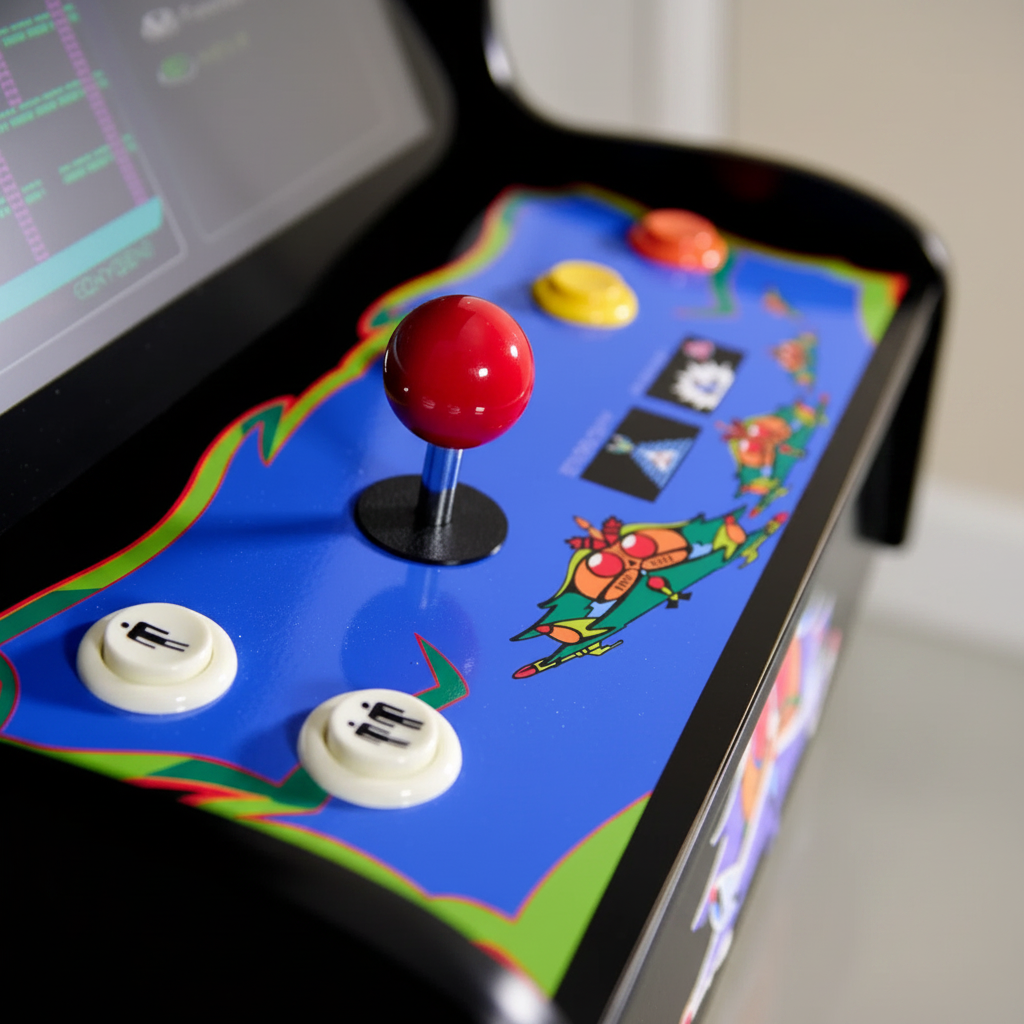 60 Classic Retro Games Tabletop Arcade Machine by  (Black)