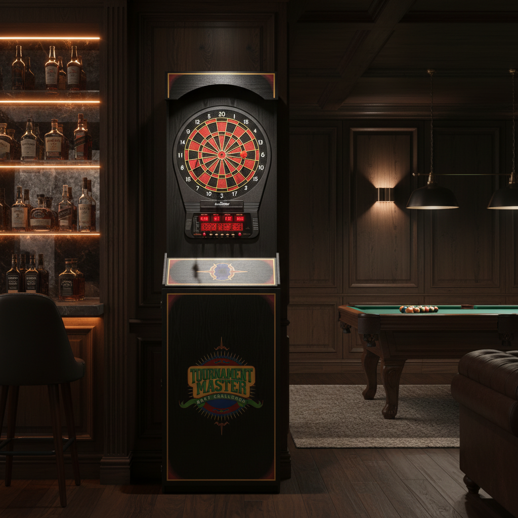 The Elysian 650 Electronic Dart Cabinet