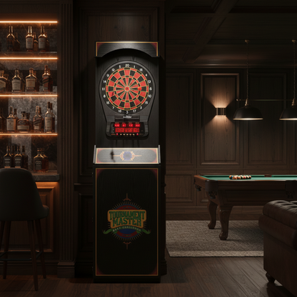 The Elysian 650 Electronic Dart Cabinet